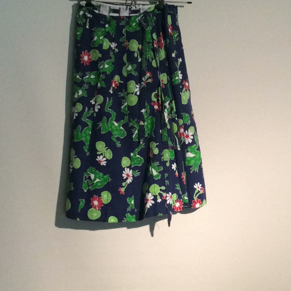 Pleated summer skirt